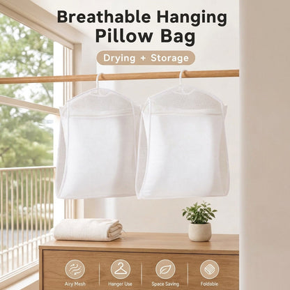 Hanging Pillow Drying Rack – 2 Pieces