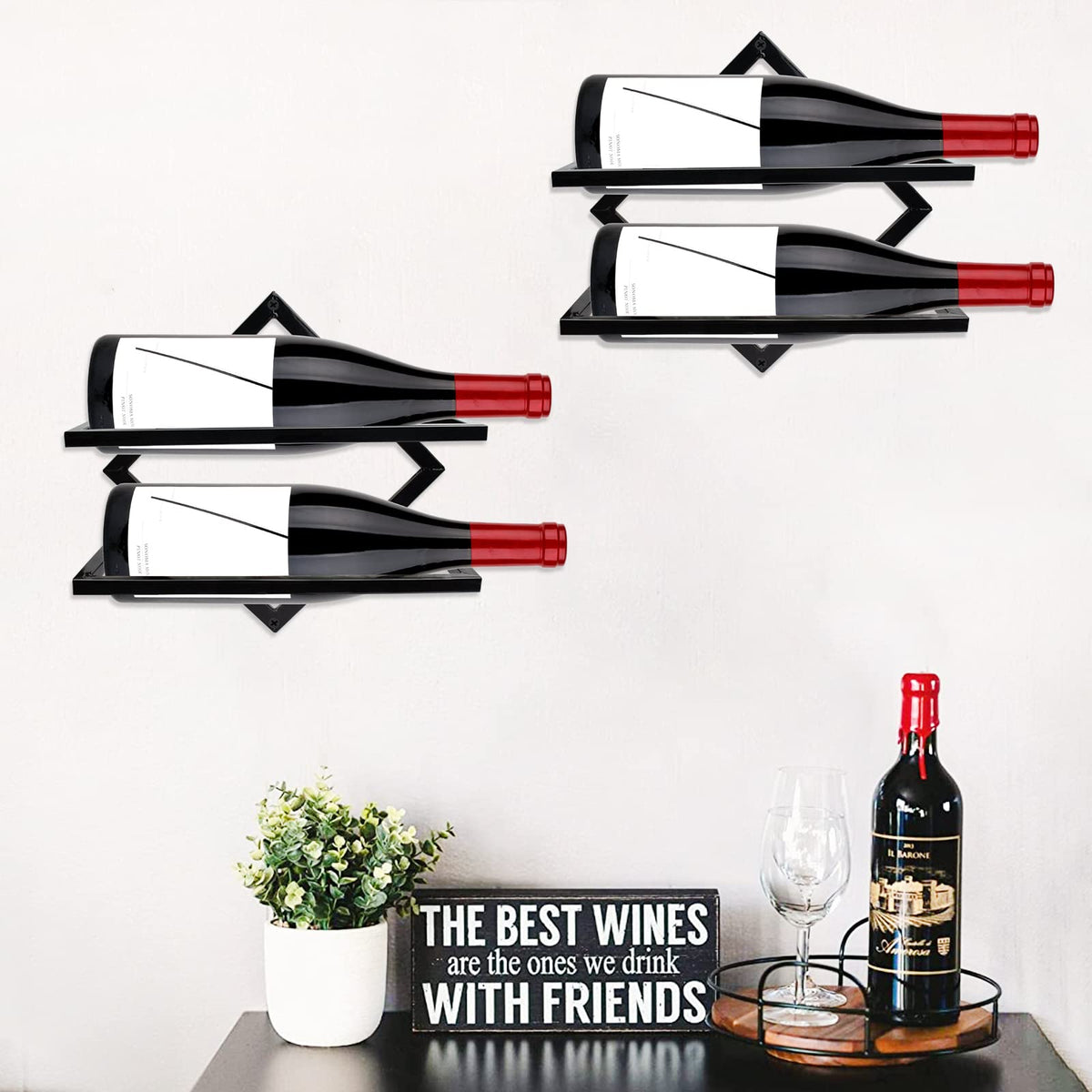 Upside Down Wine Rack