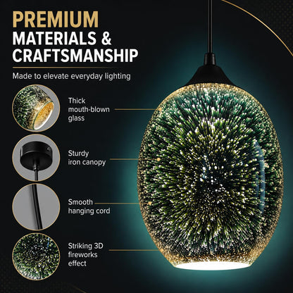 Starburst Pendant Light