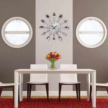 Cutlery Wall Clock