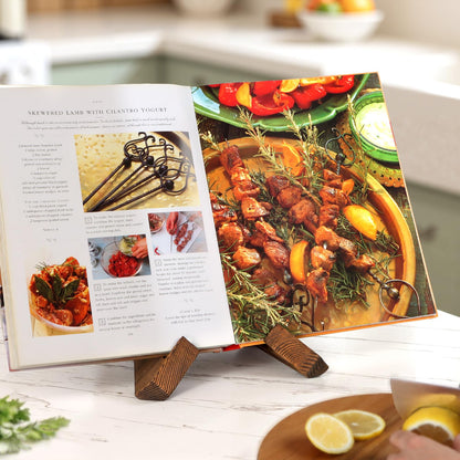 Wooden Cookbook Stand