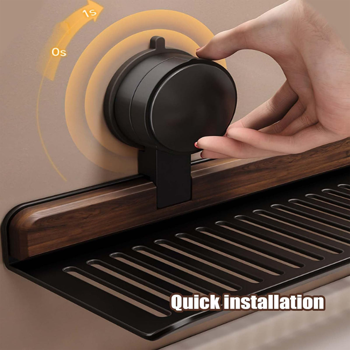 Suction Bathroom Shelf