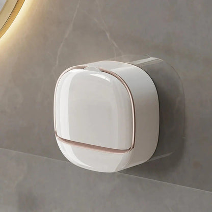 Wall-Mounted Soap Dishes with Lids – 2 Pack