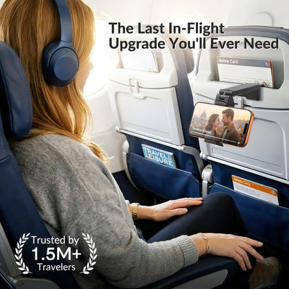 Airplane Phone Holder Dual 360 Rotation