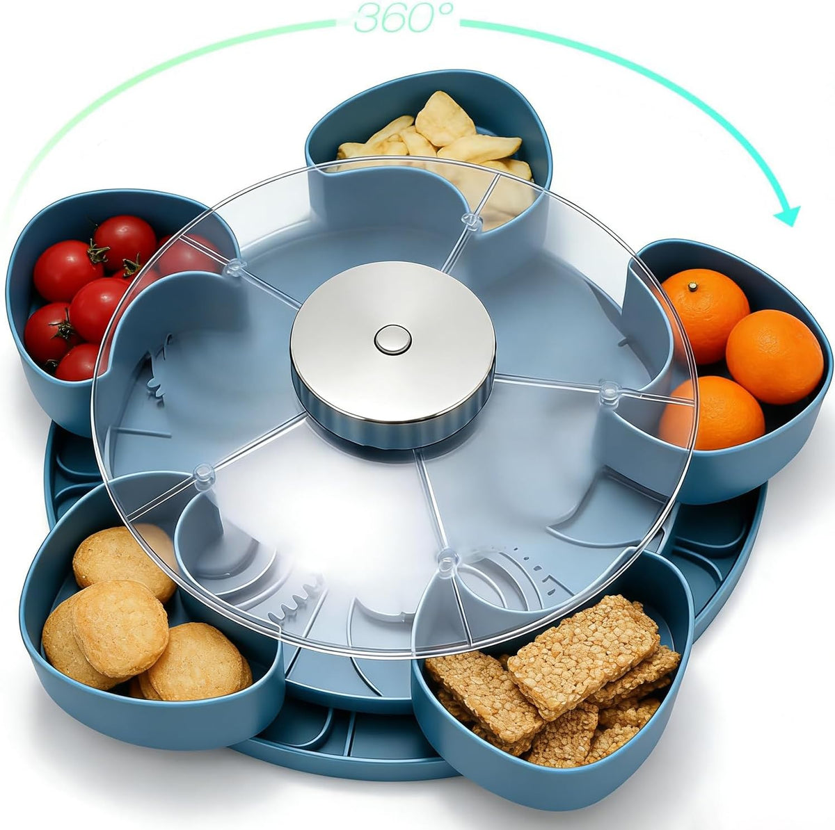 Rotating Snack Tray
