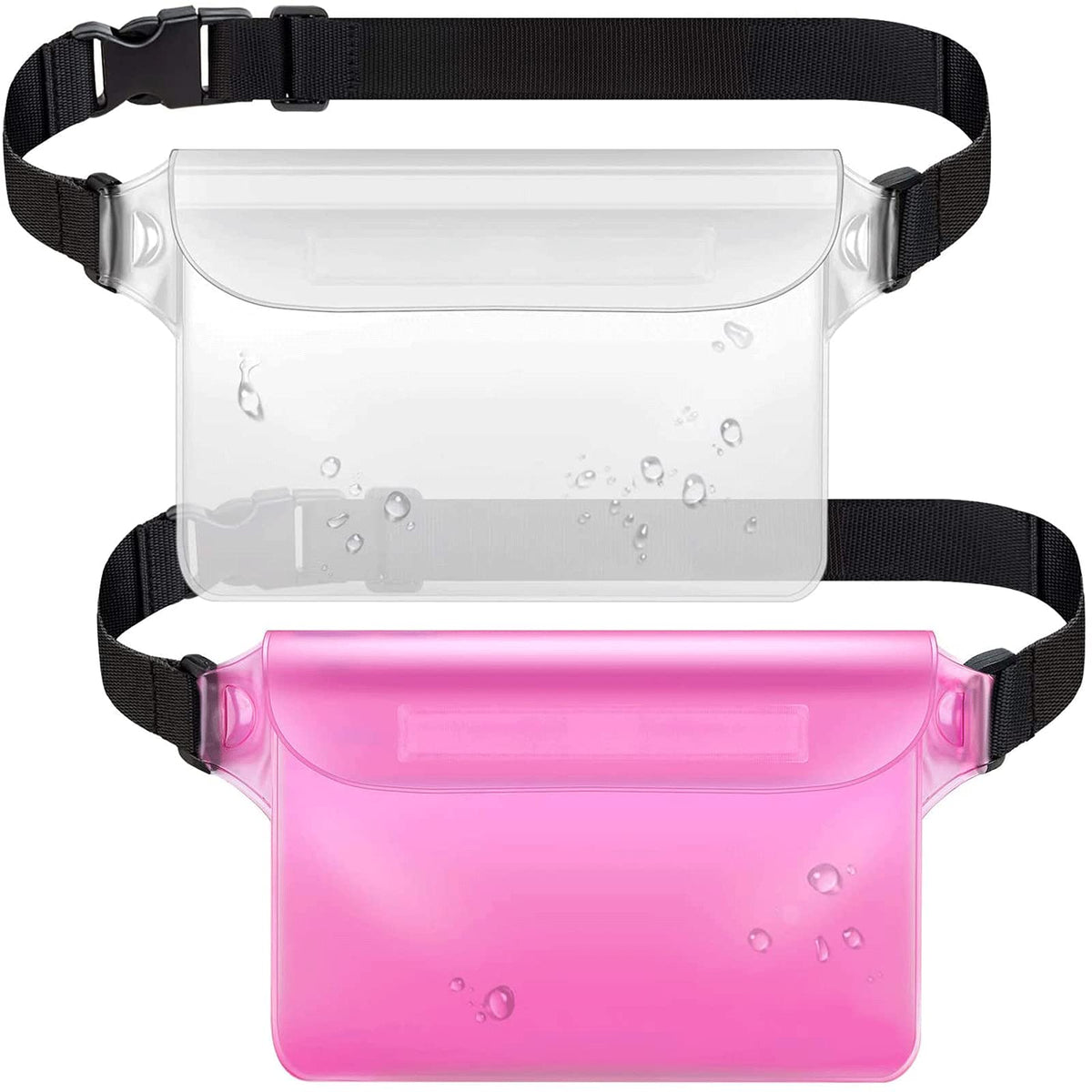 Water-Resistant Waist Pouch with Triple Seal