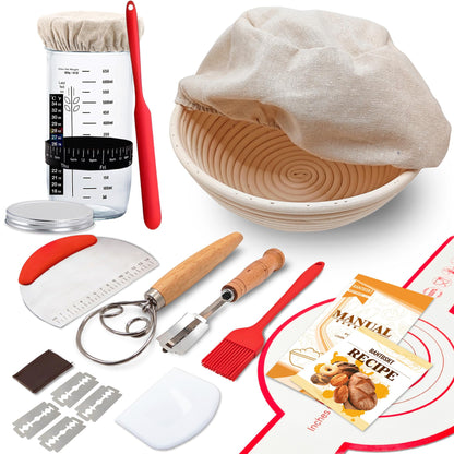 Sourdough Starter Kit – 19 Pieces