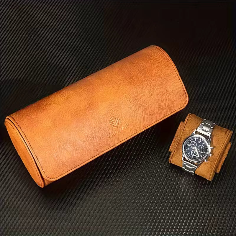 Leather Watch Roll