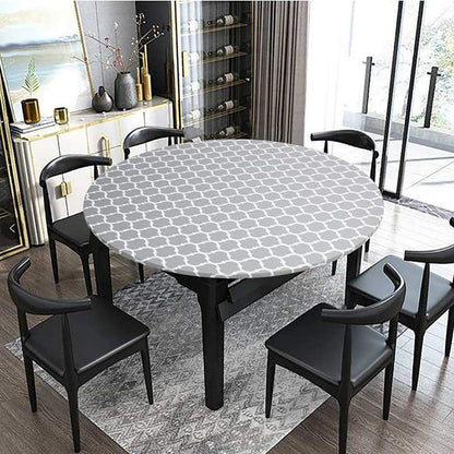 Round Vinyl Tablecloth