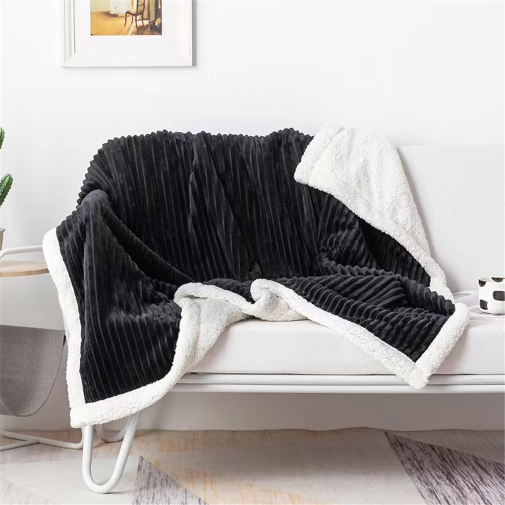 Ribbed Flannel Blanket