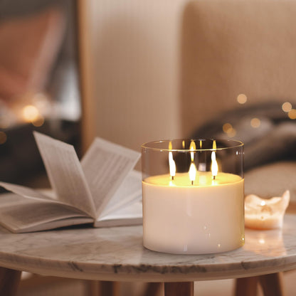Remote Flameless Pillar Candle