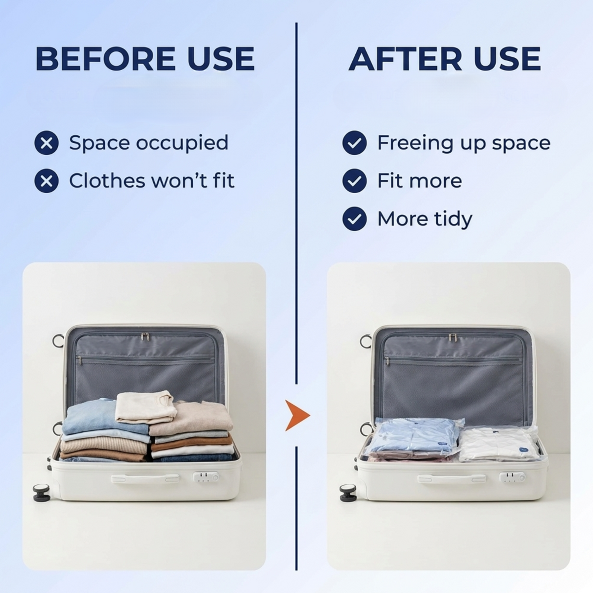 Roll Up Compression Bags