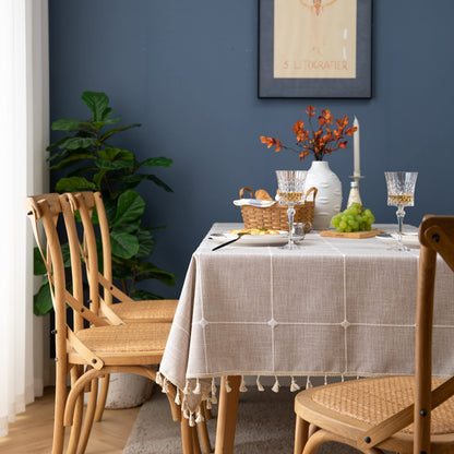 Square Waterproof Farmhouse Tablecloth