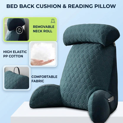 Reading Lounge Cushion with Side Pockets