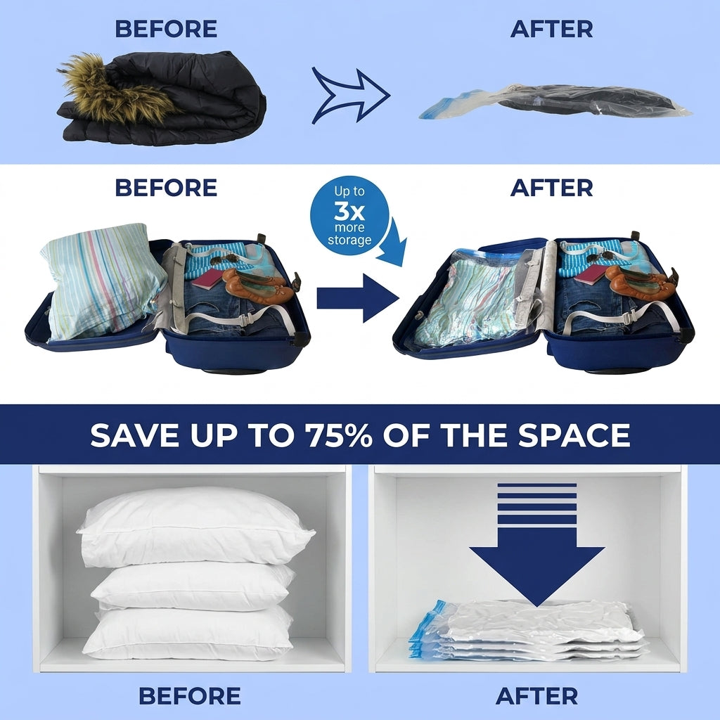 Roll Up Compression Bags