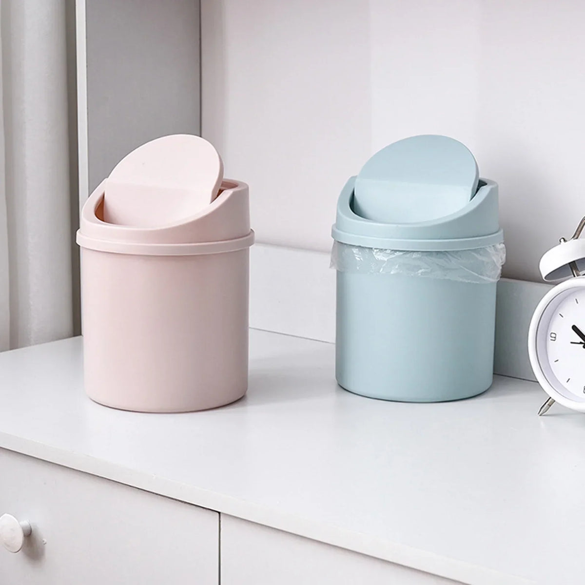 Mini Desktop Rubbish Bin
