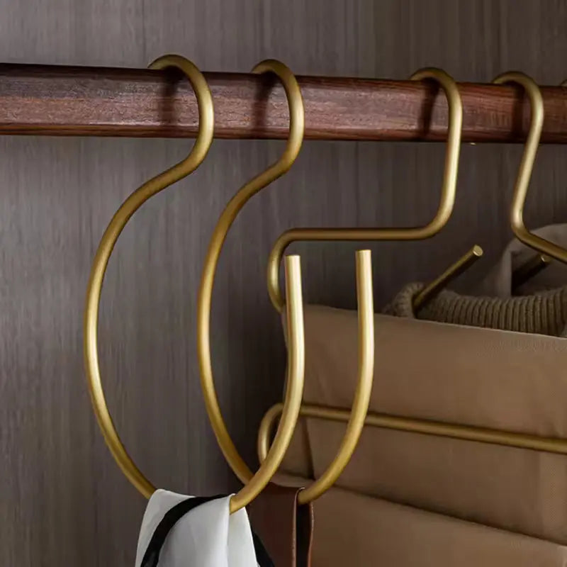 Multipurpose Aluminium Hooks Matte Finish – 5 Pieces