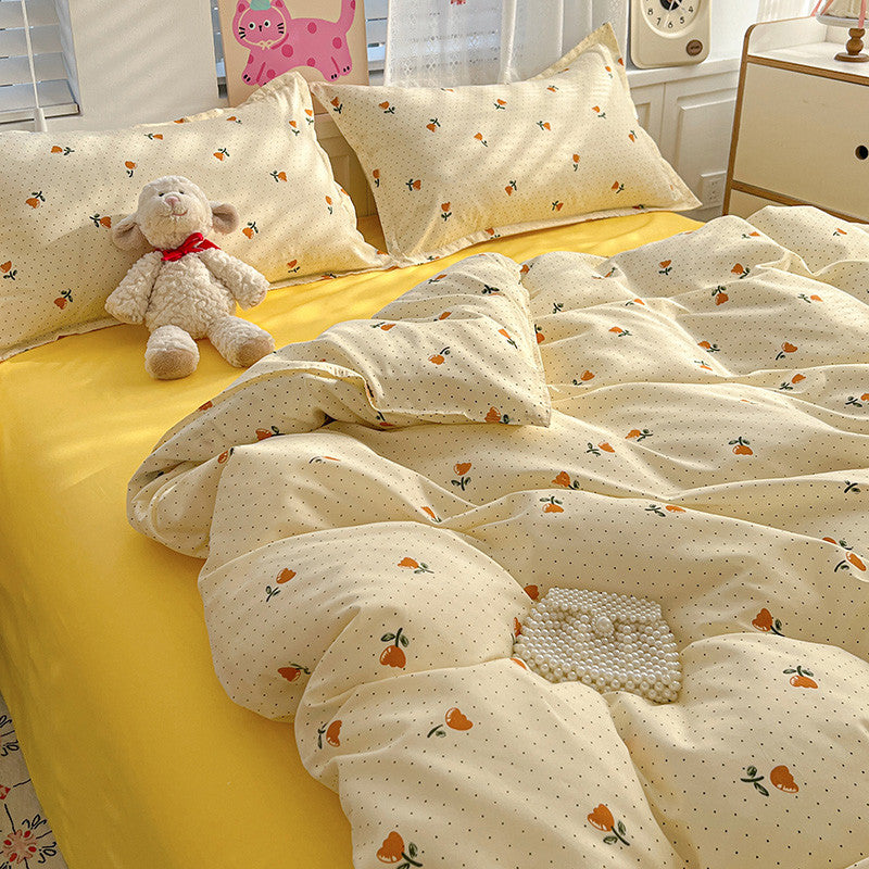 Botanical Duvet Cover Set – 4 Pieces