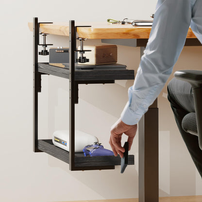 Clamp Desk Shelf