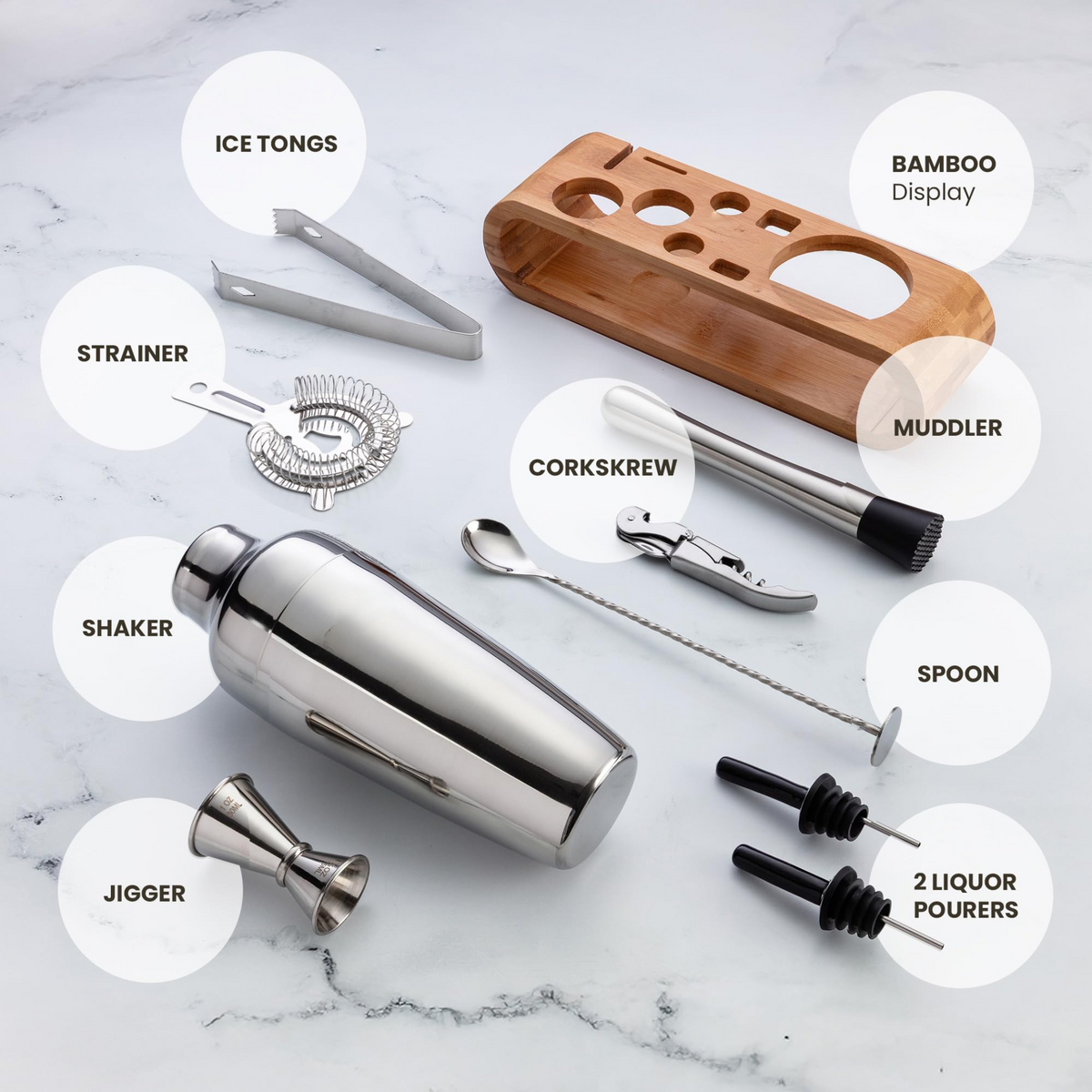 10-Piece Bartender Kit