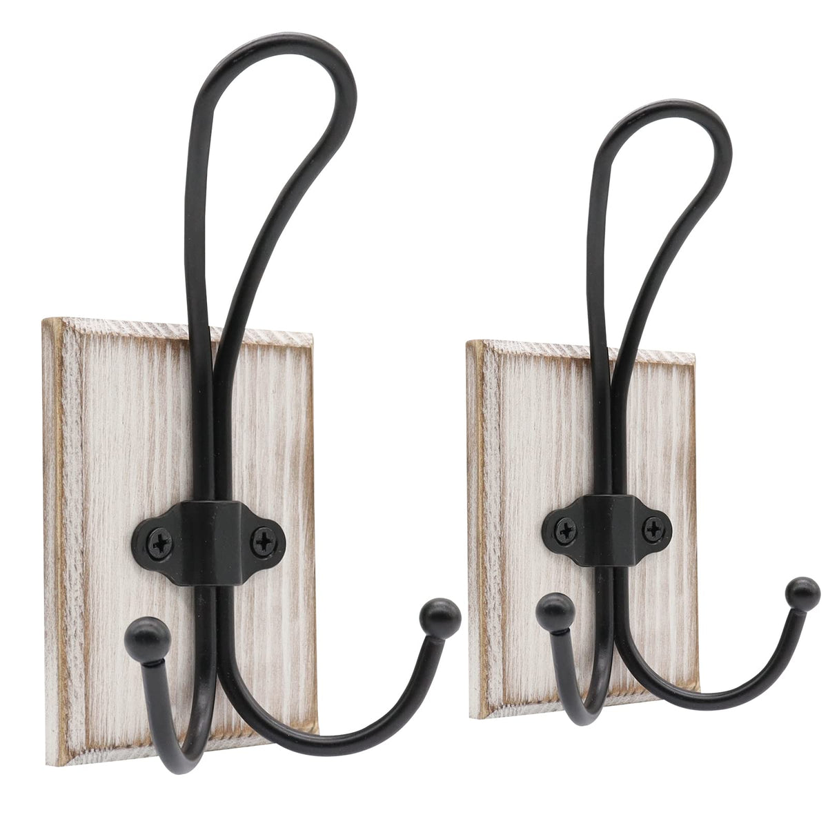 Wooden Pine Hook Rack – 2 Pieces