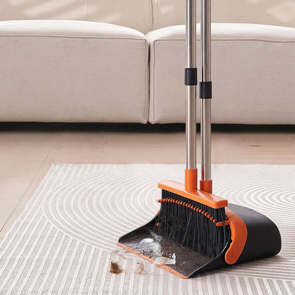 Upright Broom Set