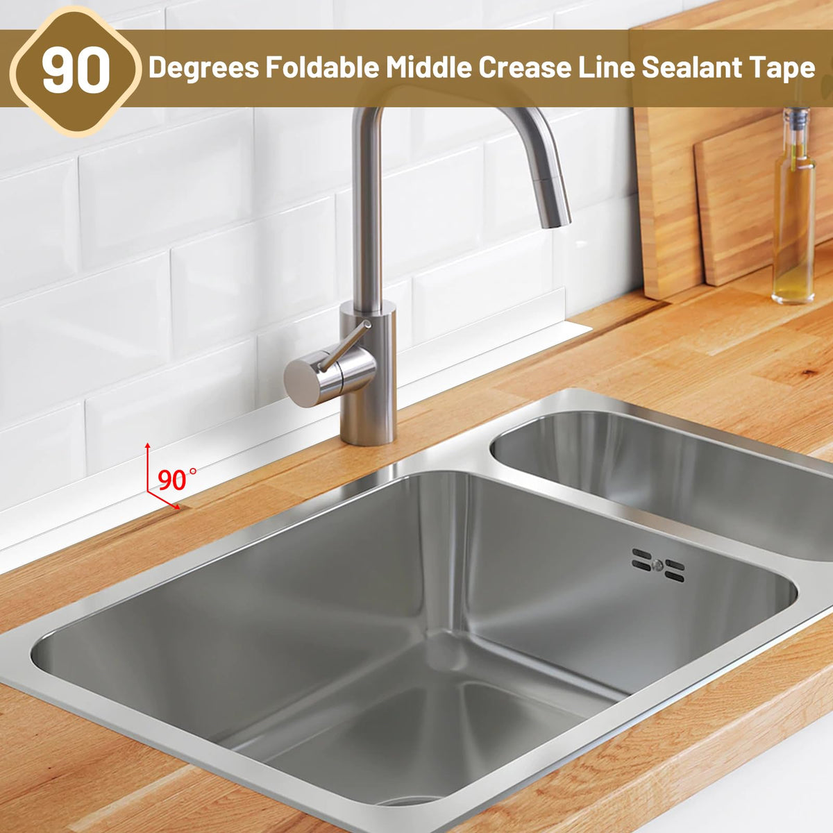 Waterproof Self-Adhesive Caulk Tape