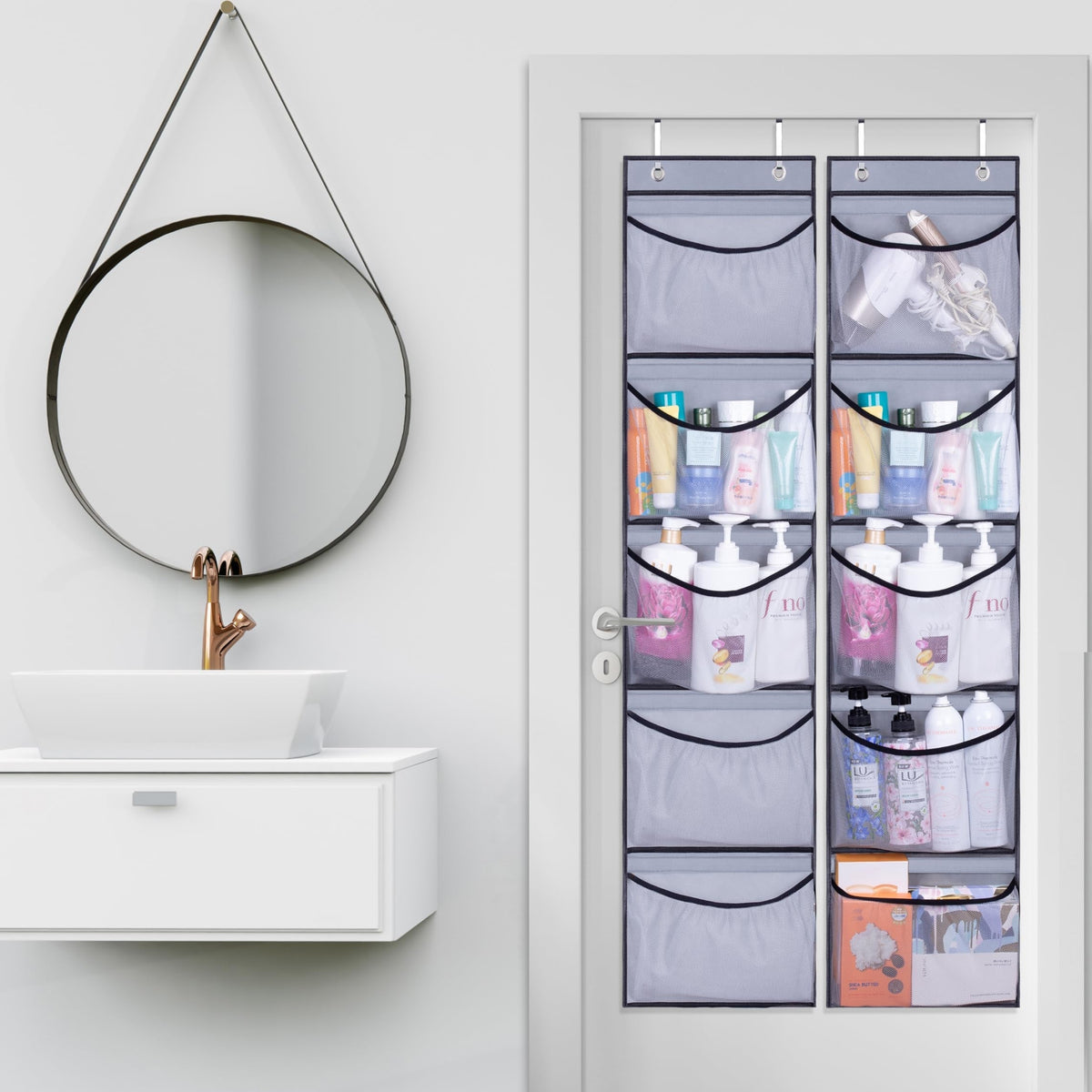 Over Door Hanging Shelf Organiser