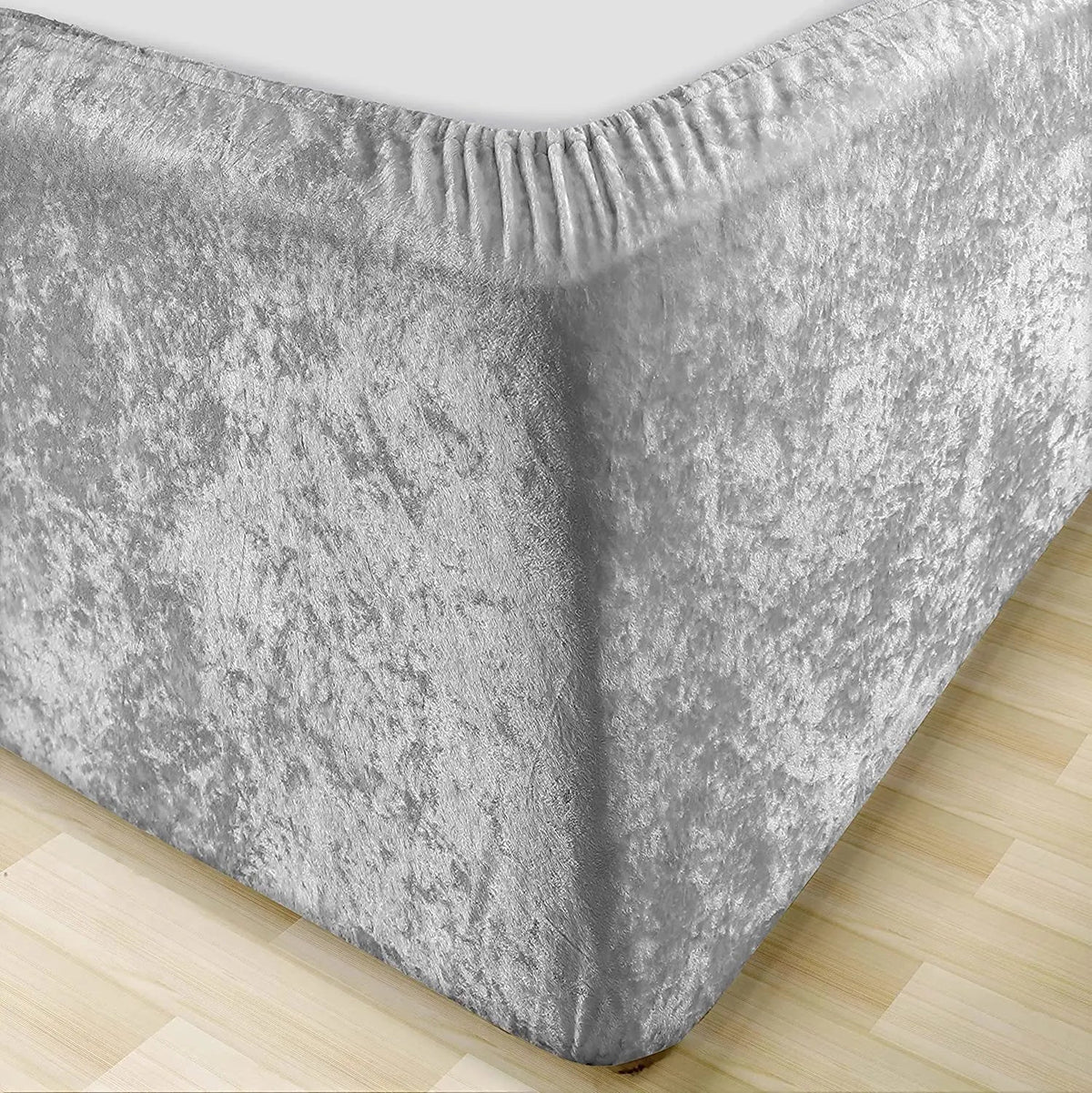Velvet Wrap Bed Skirt