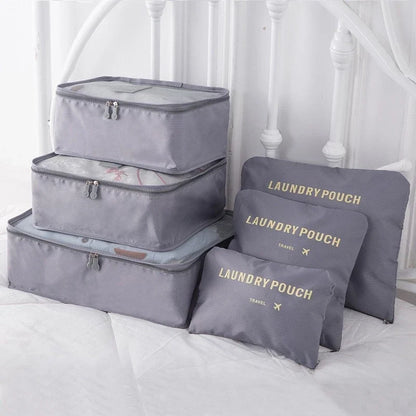 Travel Packing Cubes – 6 Pieces