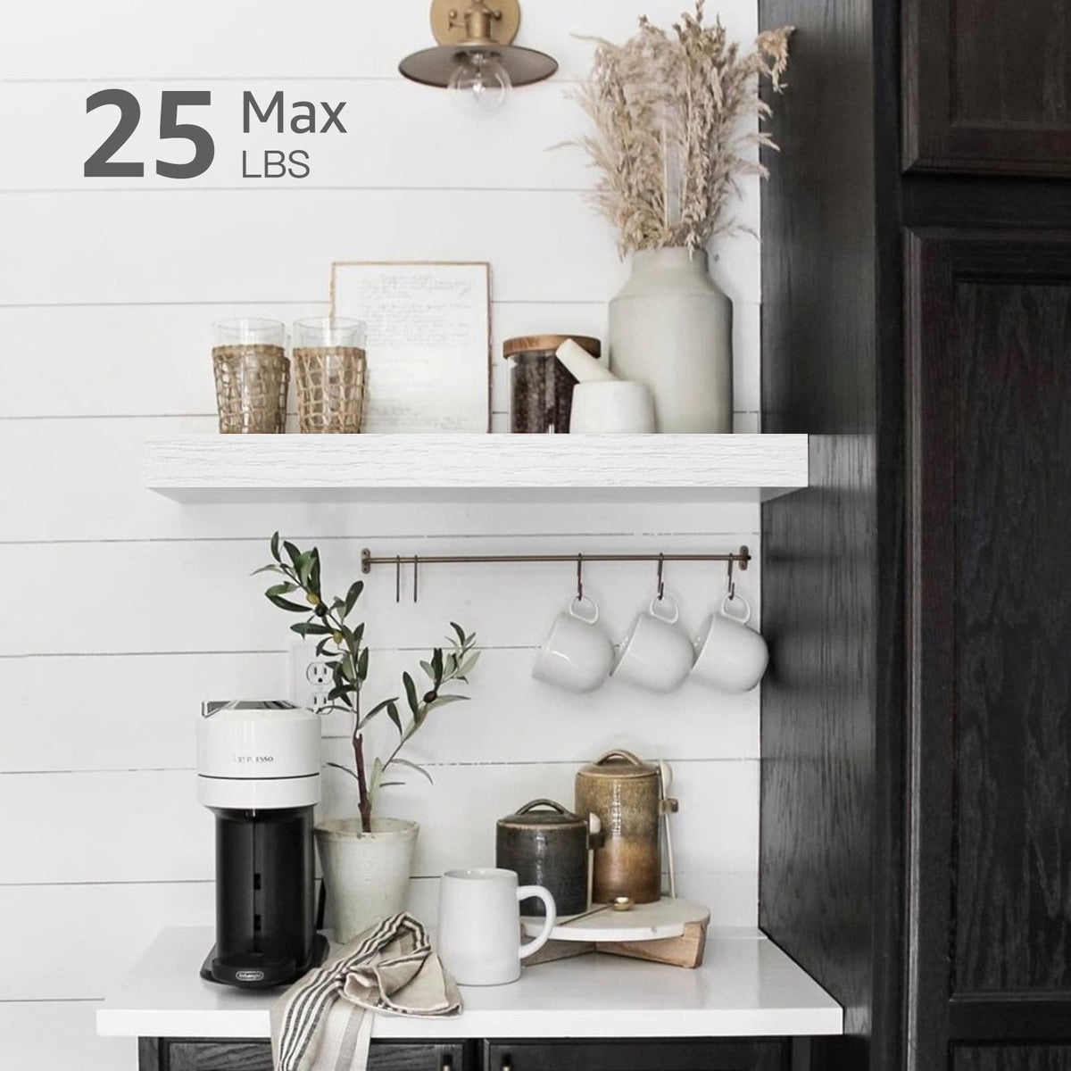 Wooden Floating Shelf