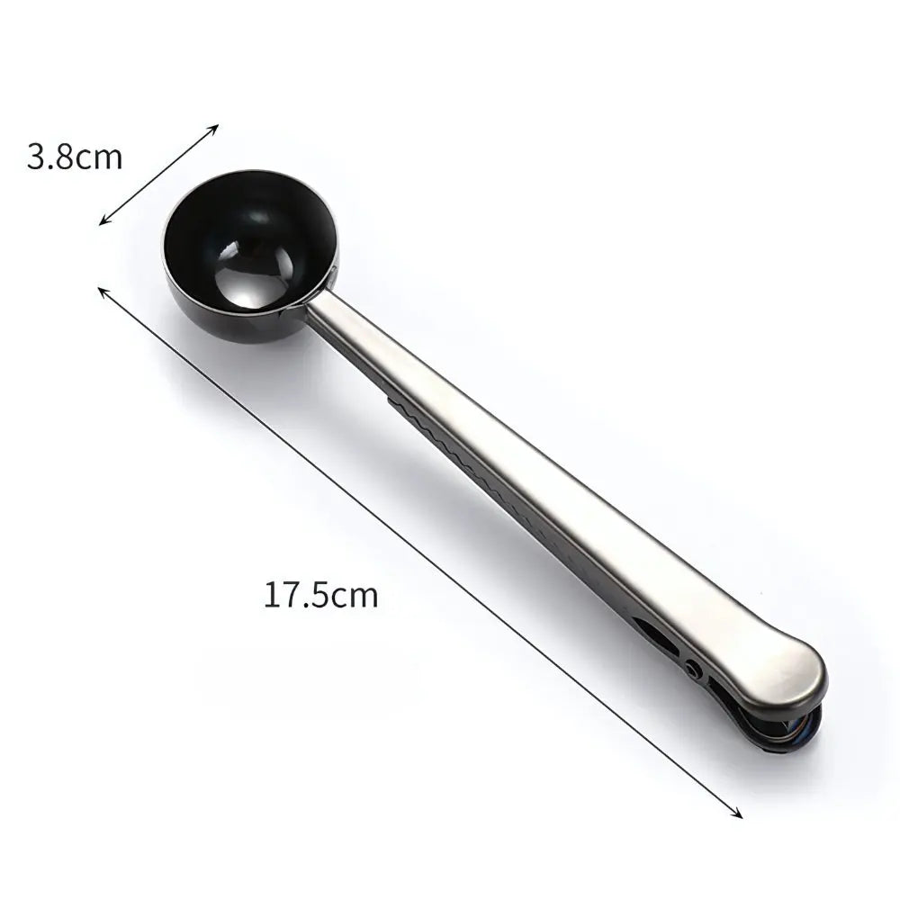 Stainless Steel Coffee Scoop Clip – 3 Pieces