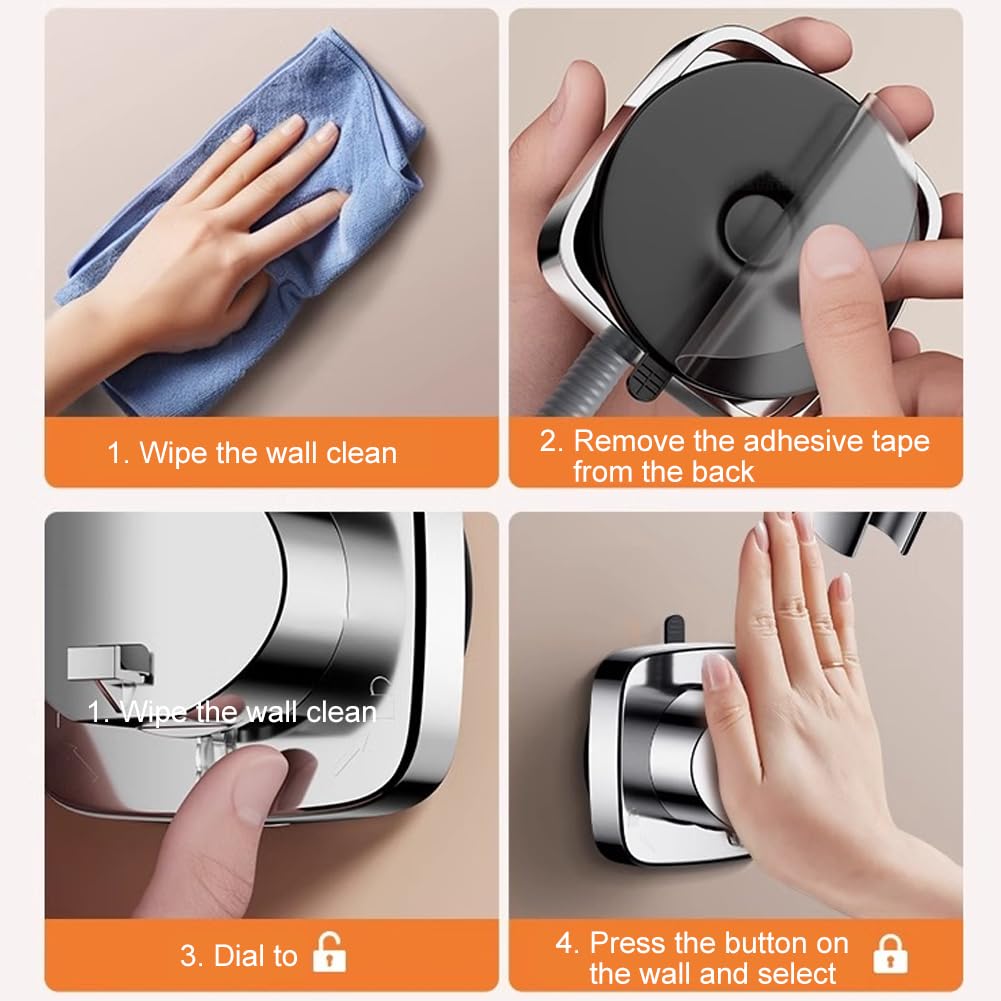Adjustable Shower Head Holder