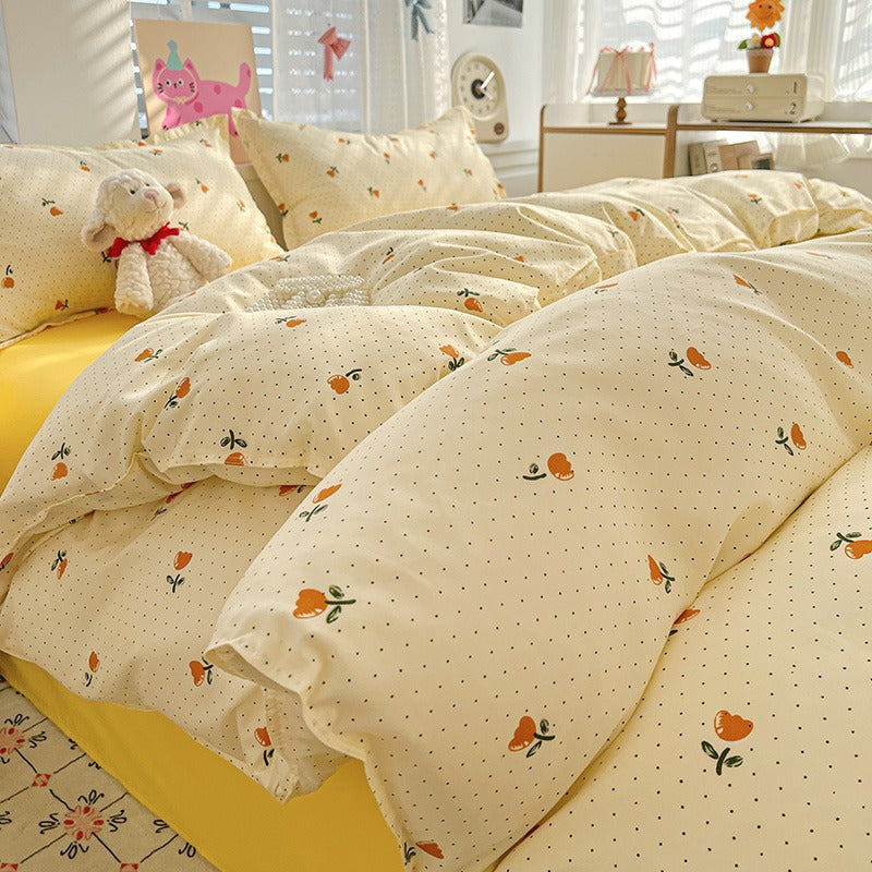 Botanical Duvet Cover Set – 4 Pieces