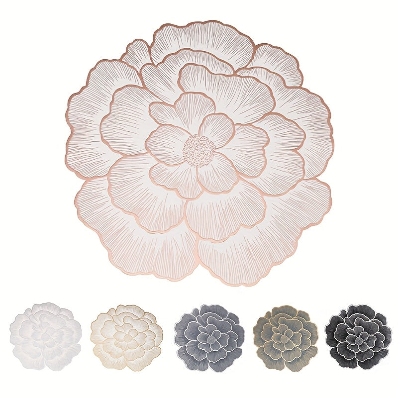 Peony Round Placemat
