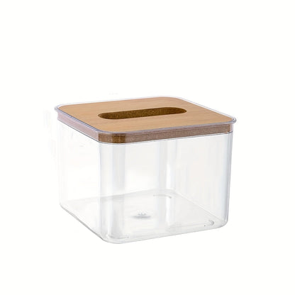 Bamboo Tissue Holder