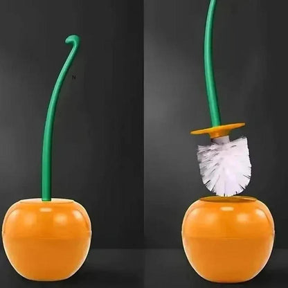 Cherry Toilet Brush Set