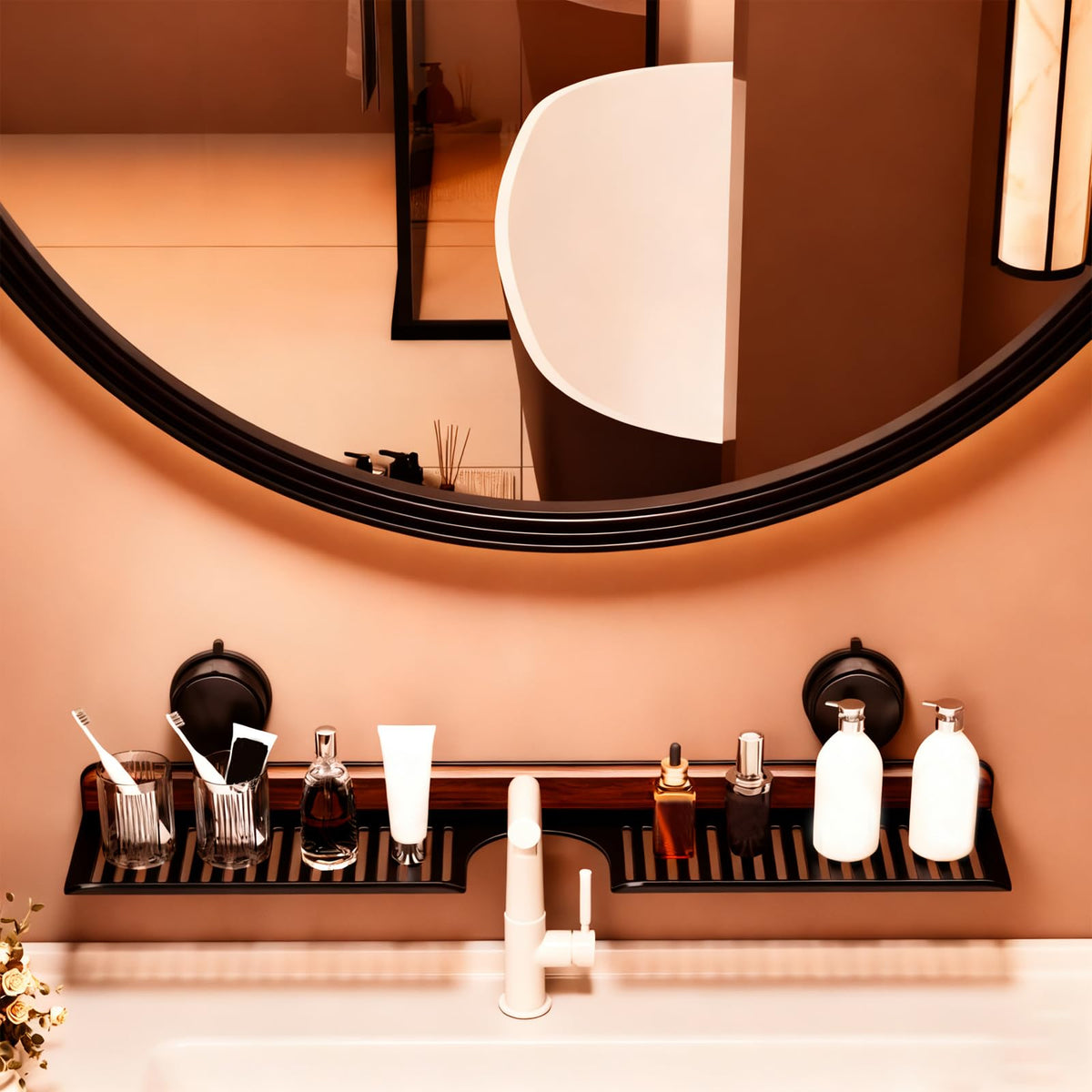 Suction Bathroom Shelf