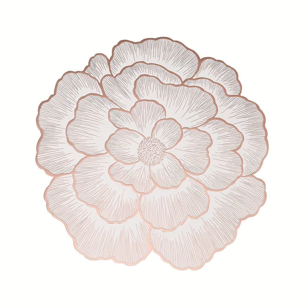 Peony Round Placemat