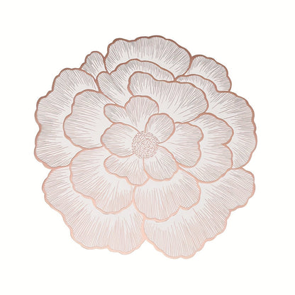 Peony Round Placemat
