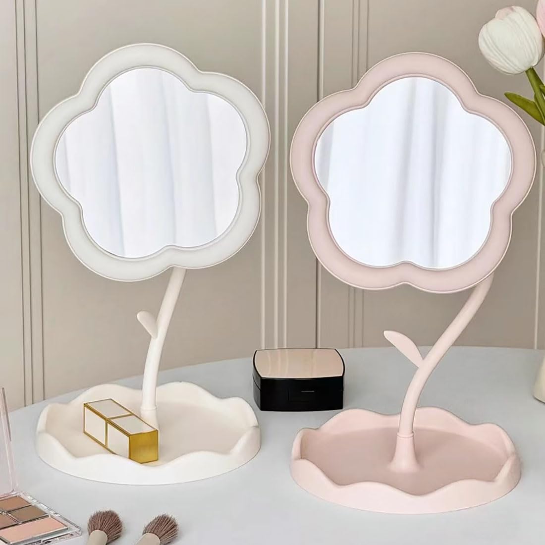 Flower Makeup Mirror