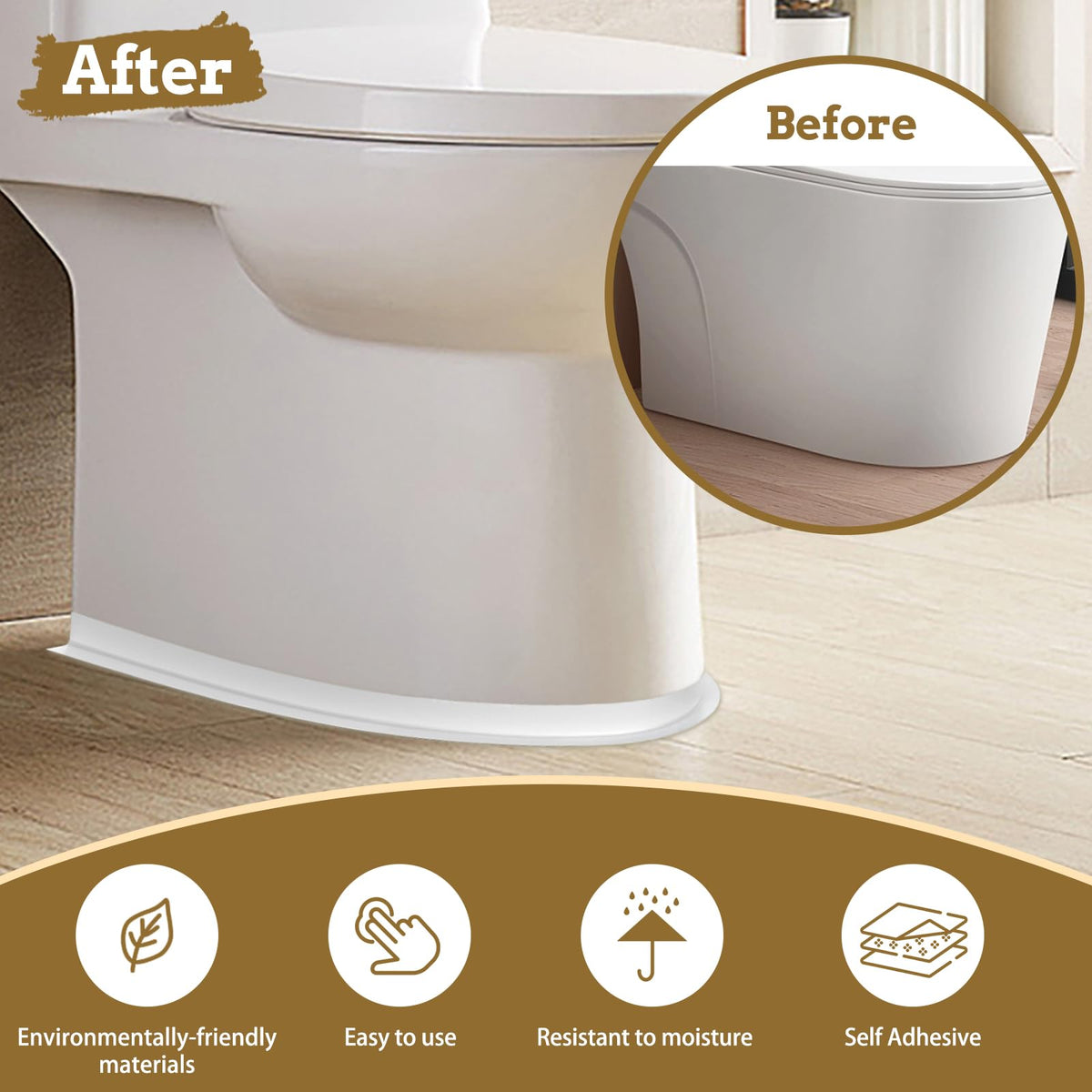 Waterproof Self-Adhesive Caulk Tape