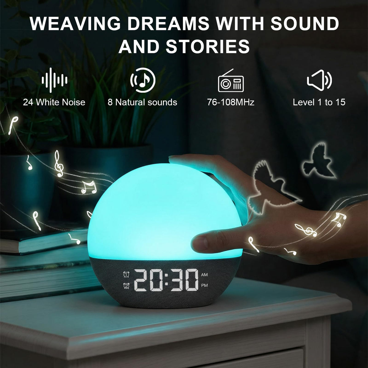 Sunrise Wake-Up Alarm Light