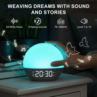 Sunrise Wake-Up Alarm Light