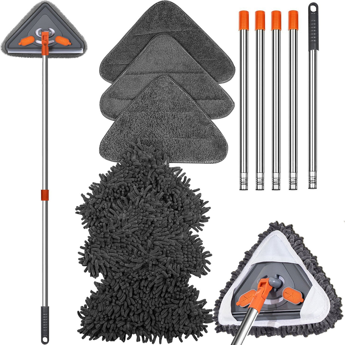 Triangle Telescopic Cleaning Mop