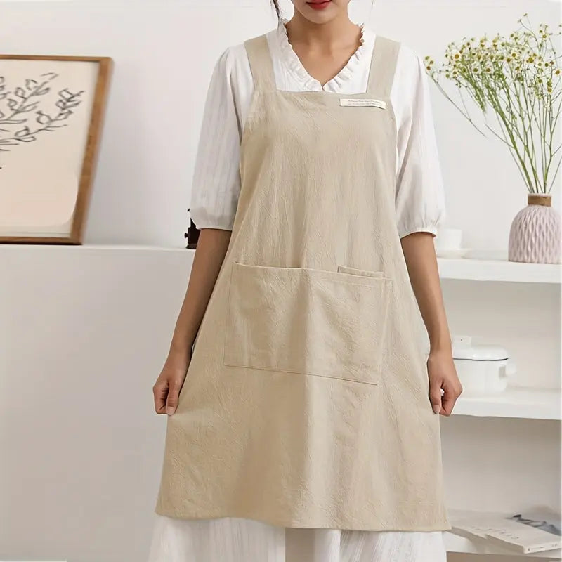 Cross Back Apron for Women & Men