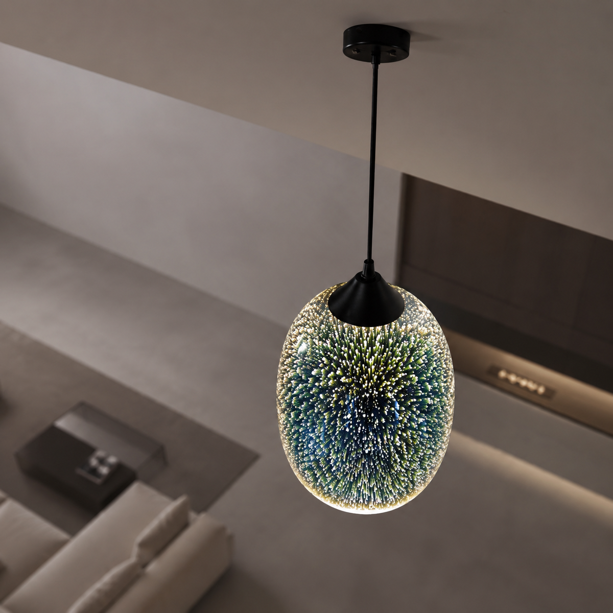 Starburst Pendant Light