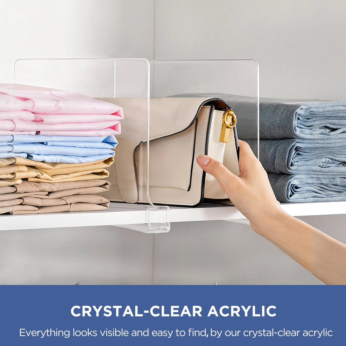 Clear Shelf Separators