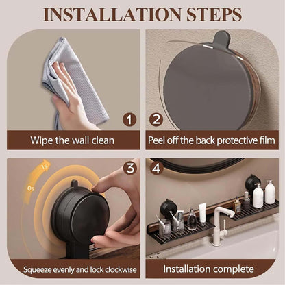 Suction Bathroom Shelf
