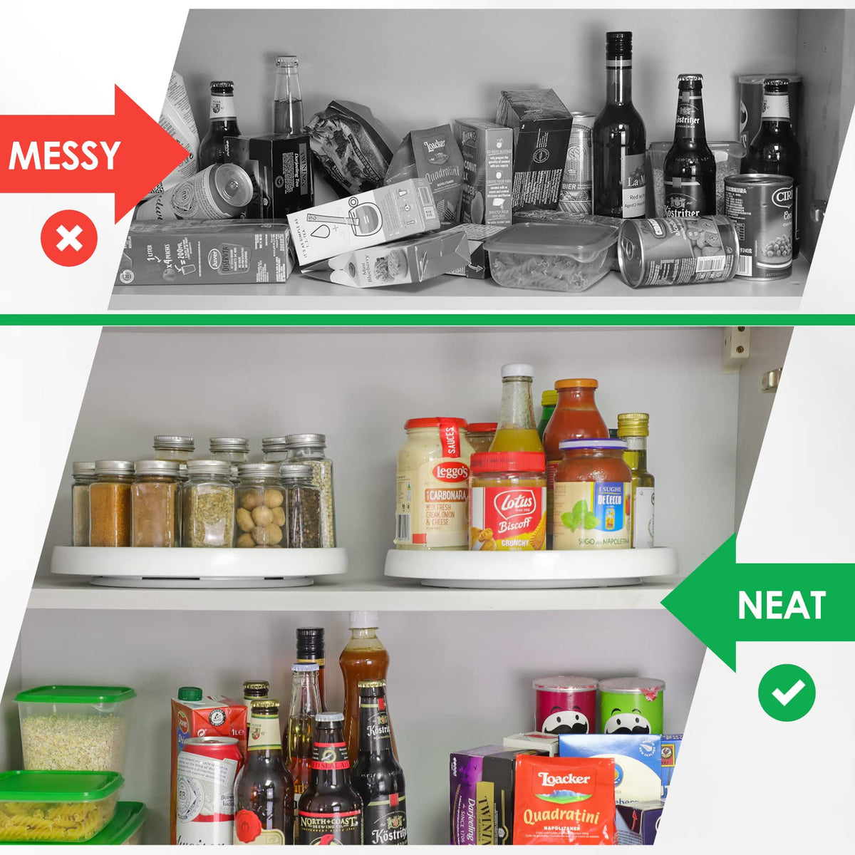 Rotating Spice Rack – 4 Pieces